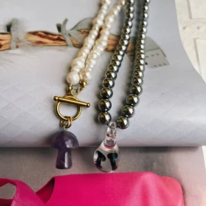 All-White Mushie Amatista