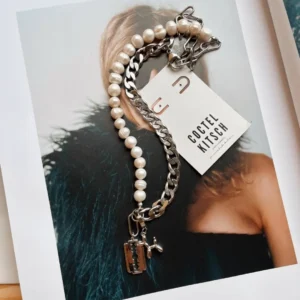 Chunky Half Half Silver