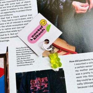 Gummy Bear Neon Green Mini (Silver)