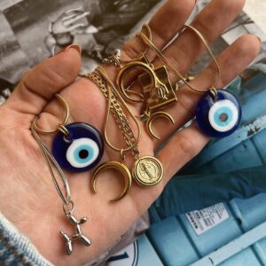 Nazar Neck Glass Pendant